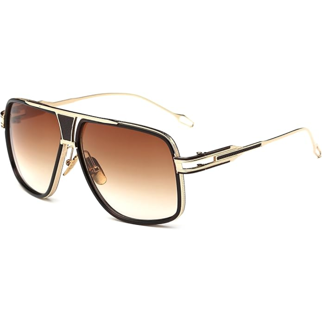 AviatorGlare - Lunettes de Soleil Aviateur Homme