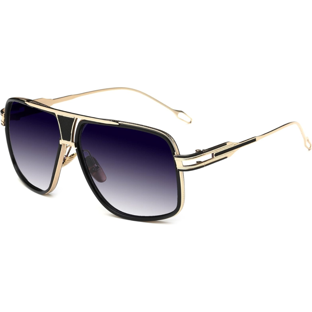 AviatorGlare - Lunettes de Soleil Aviateur Homme
