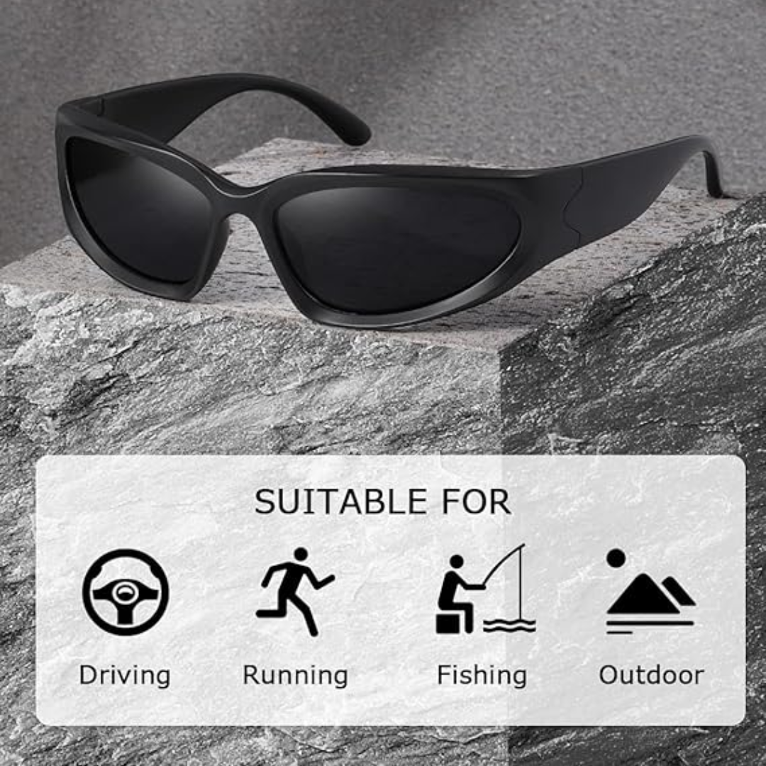 SwiftWrap - Lunettes de Soleil Sport Polarisées