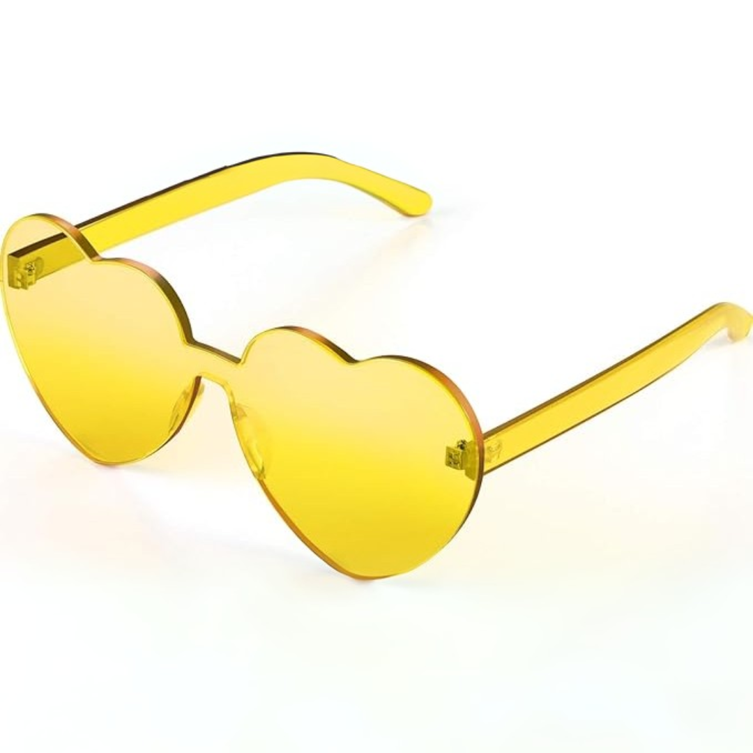 HeartGlare - Lunettes Transparentes Sans Monture