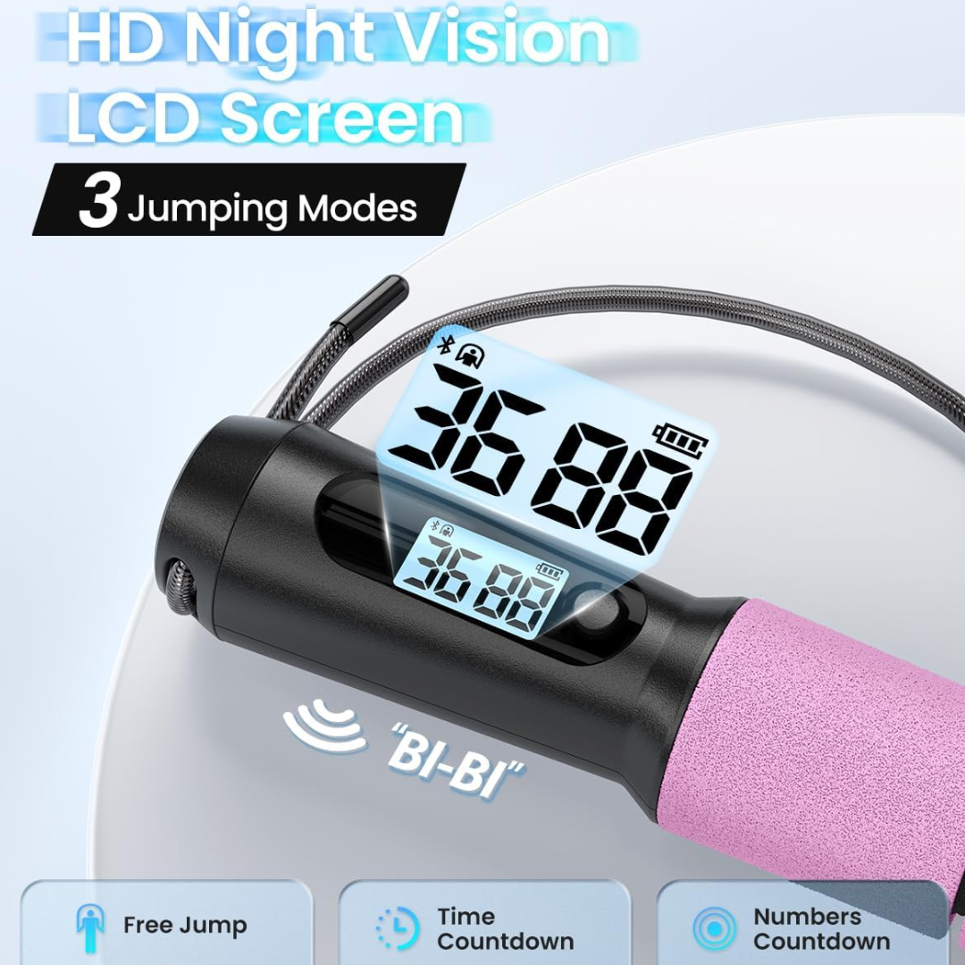 JumpFit - Corde à sauter connectée sans nœud