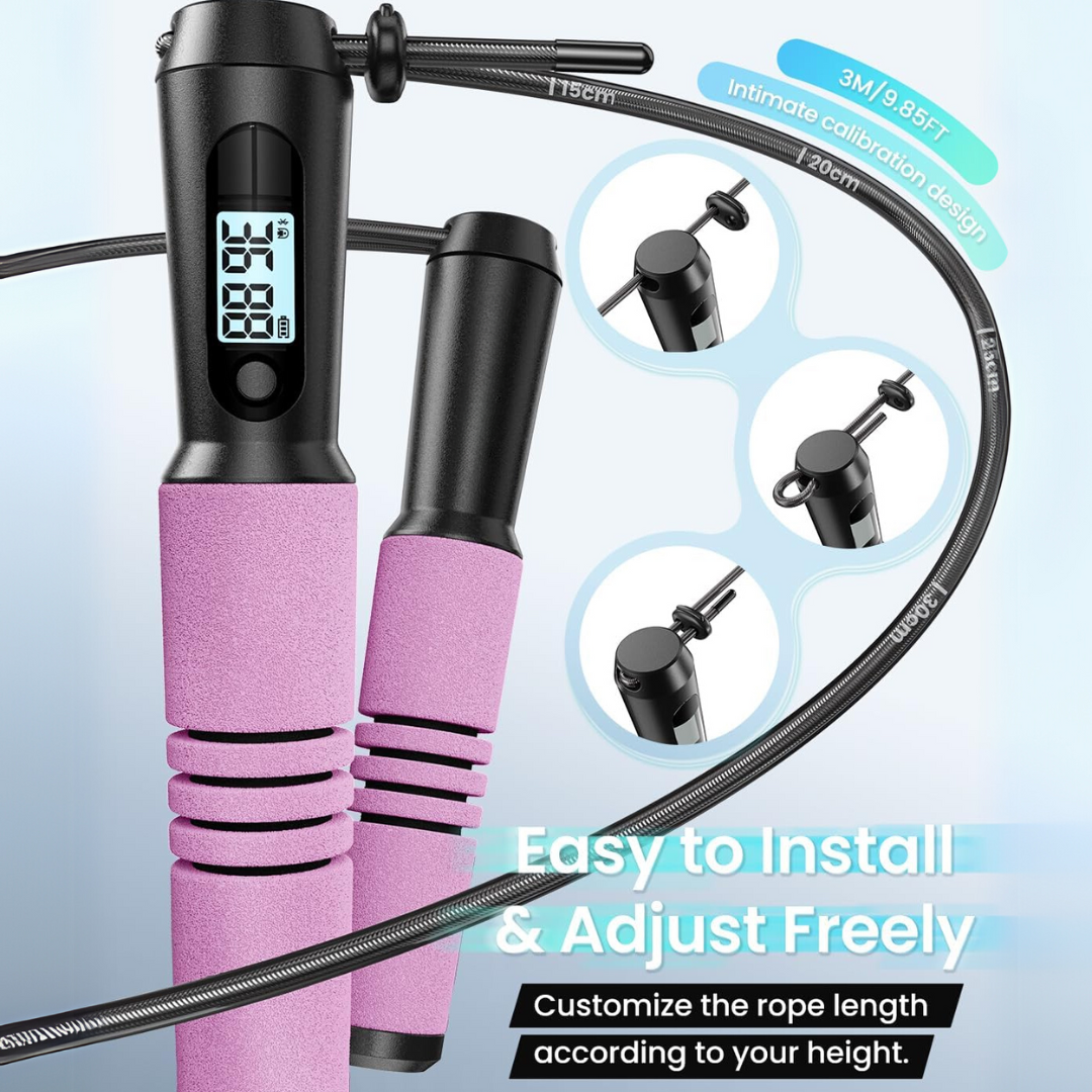 JumpFit - Corde à sauter connectée sans nœud