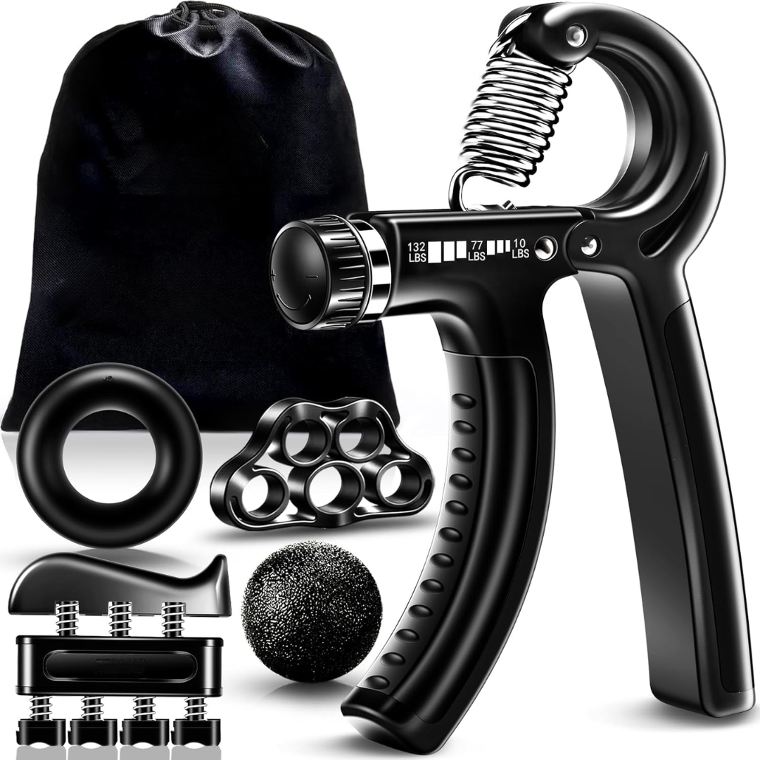 GripMaster - Set Renforce-Main Réglable (5 pièces)