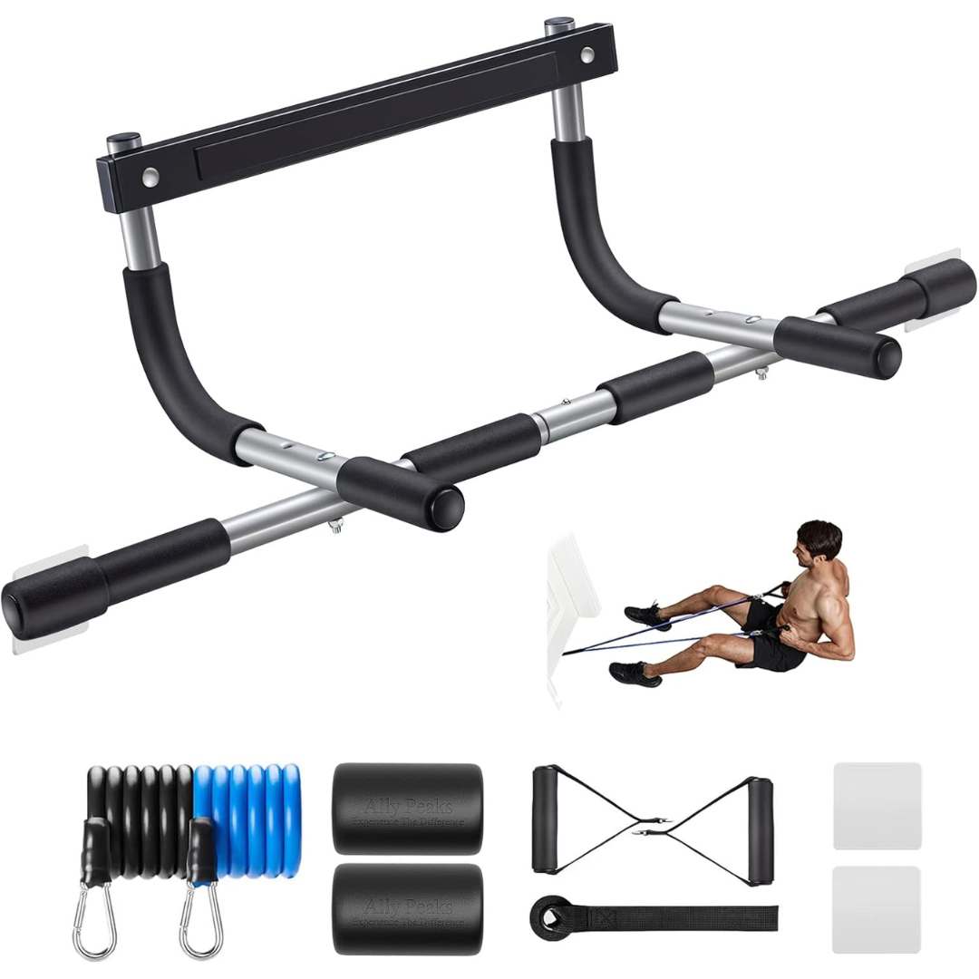 PowerGrip - Barre Pull-Up Encadrement Porte jusqu'à 200Kg