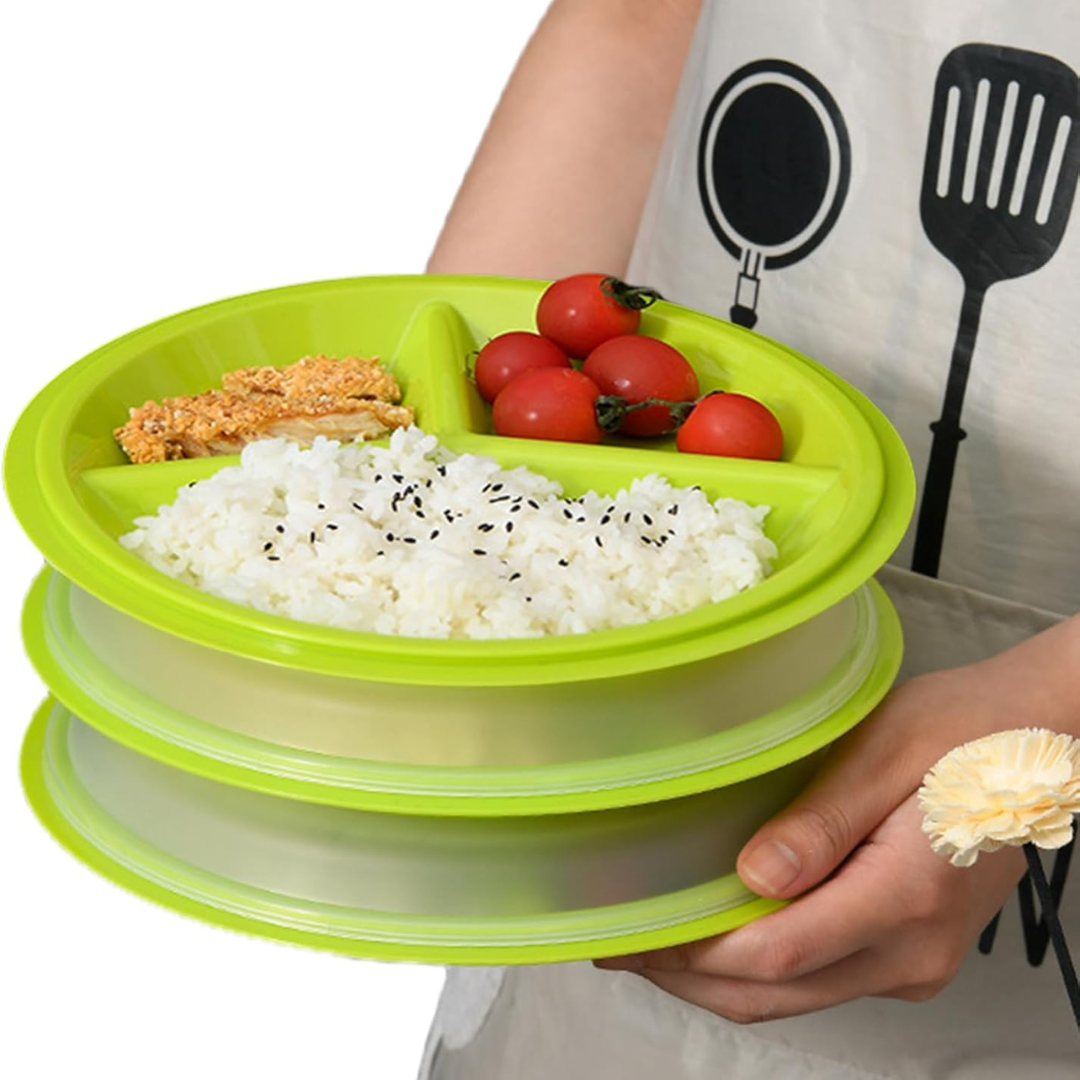 PortionMaster - Assiette Contrôle Portion Voyage Pratique