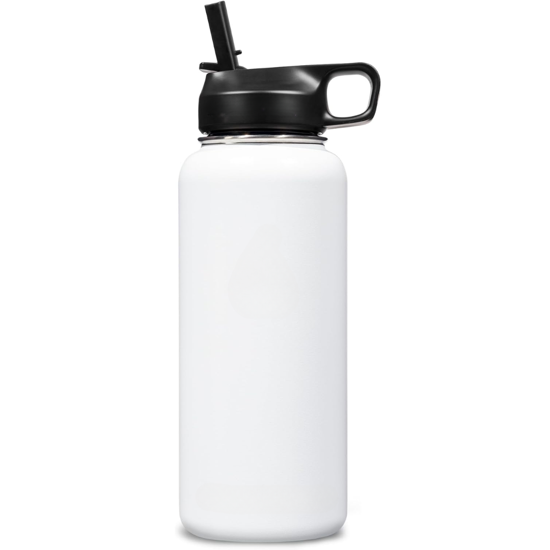 HydroElite – Gourde Inox avec Paille pour Boissons