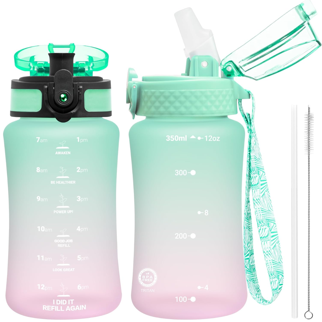 EcoFlow - Gourde Tritan Réutilisable avec Paille