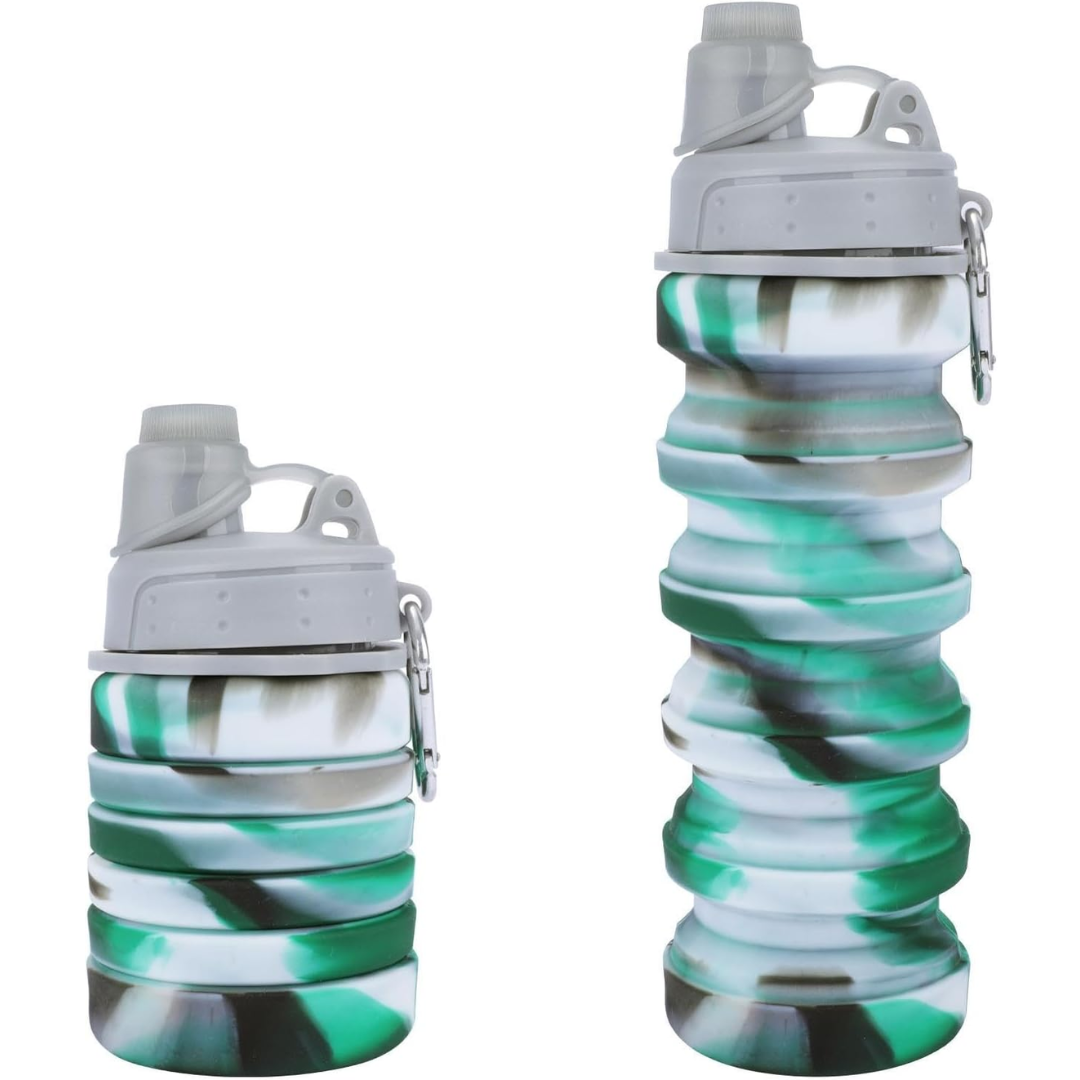 FlexiHydrate - Gourde Pliable Compacte pour Voyages