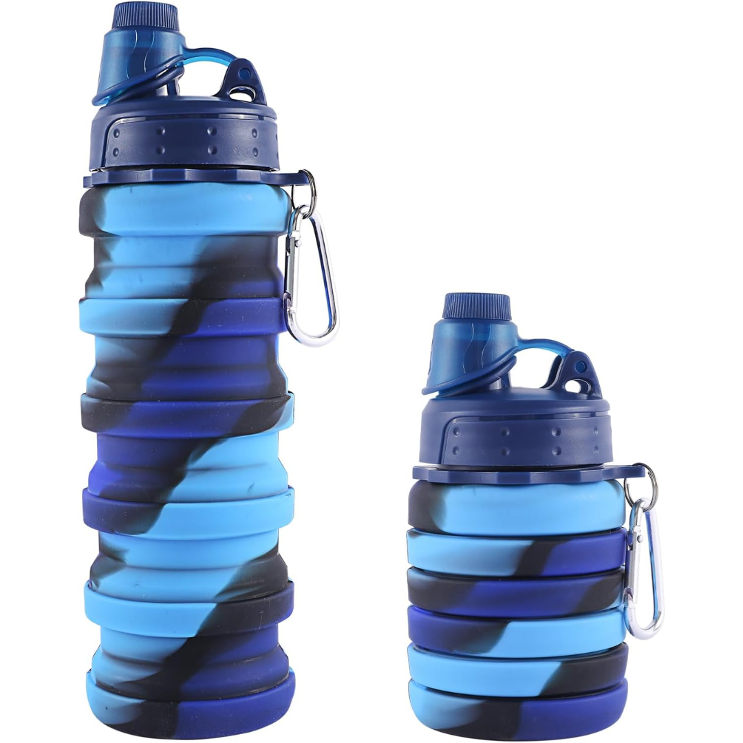 FlexiHydrate - Gourde Pliable Compacte pour Voyages