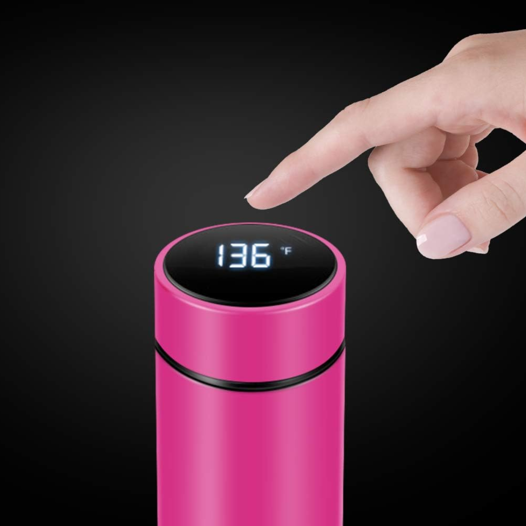 ThermoGlow - Bouteille Isolée Intelligente LED Display