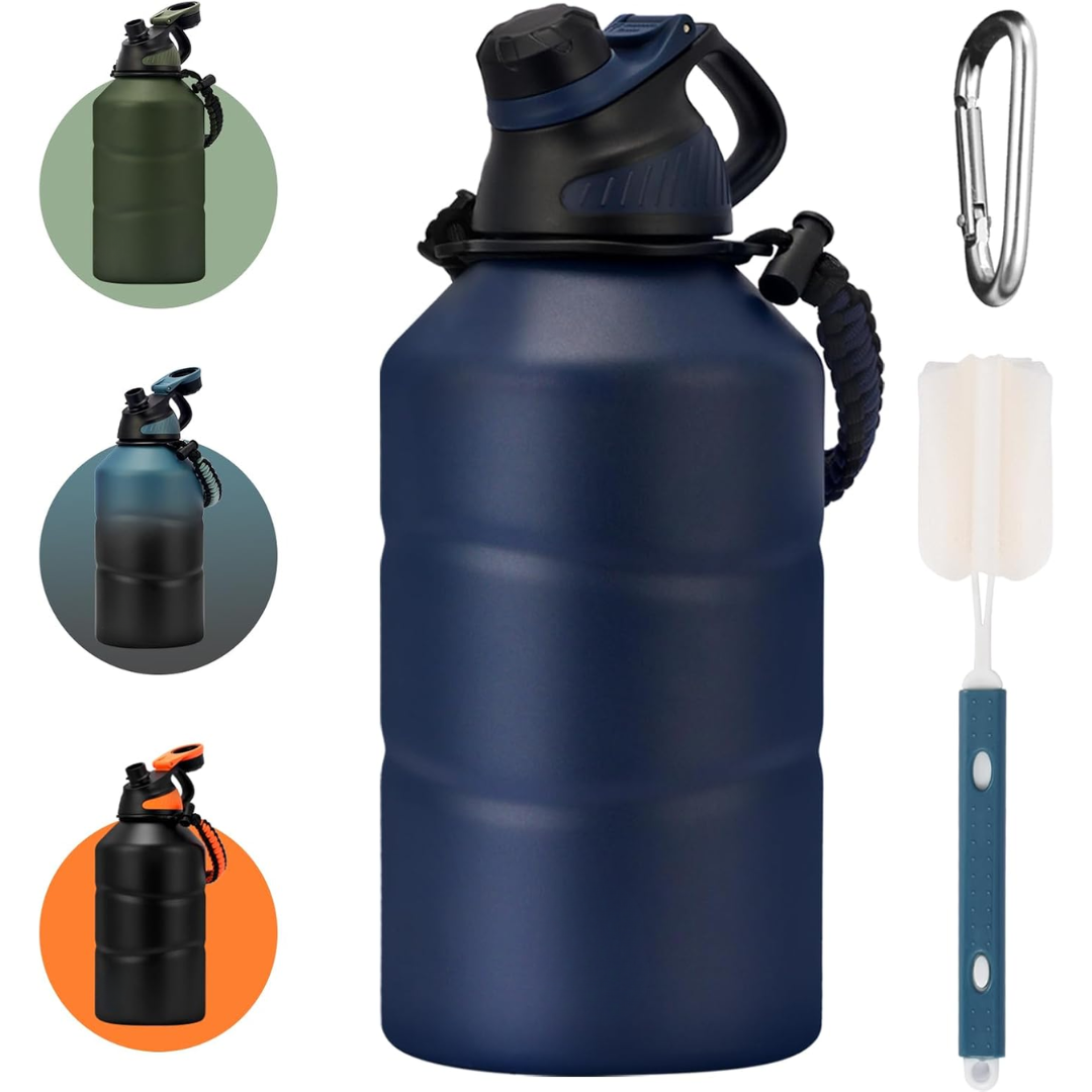 HydroGuard - Gourde Isolée 1,9L Couvercle Magnétique