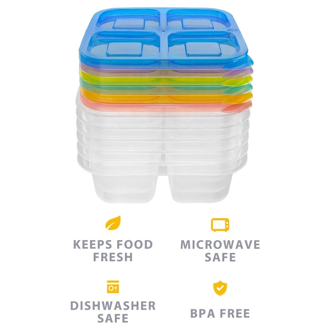 EcoMeal - Set Bento Box Réutilisable 6 Pièces
