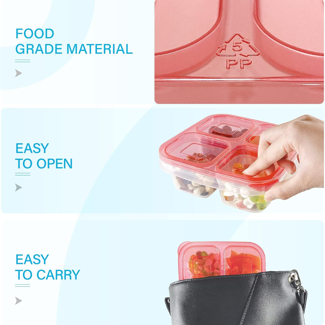 EcoMeal - Set Bento Box Réutilisable 6 Pièces
