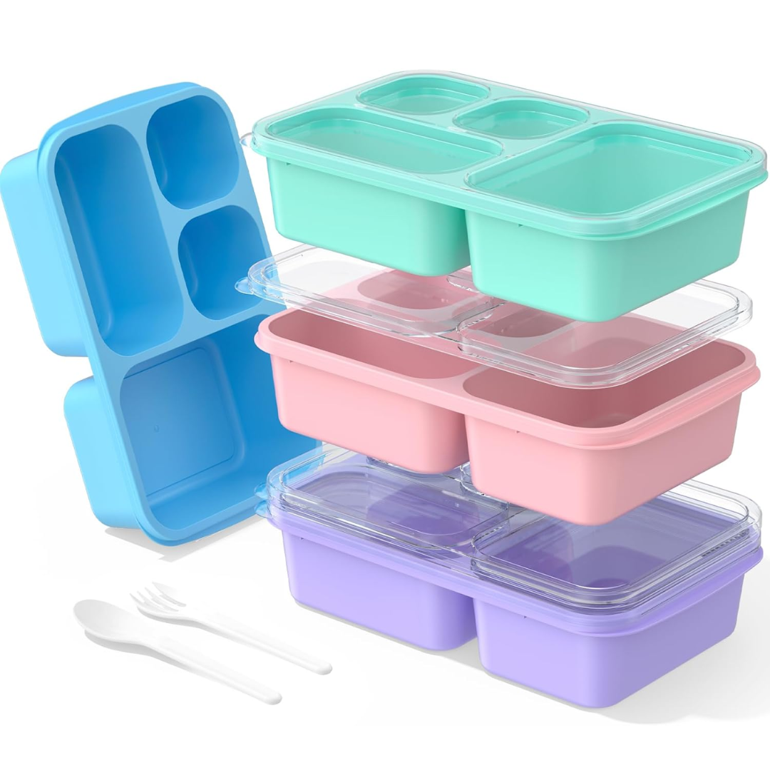 BentoBox - Set Contenants Repas Stylés 4 Pièces