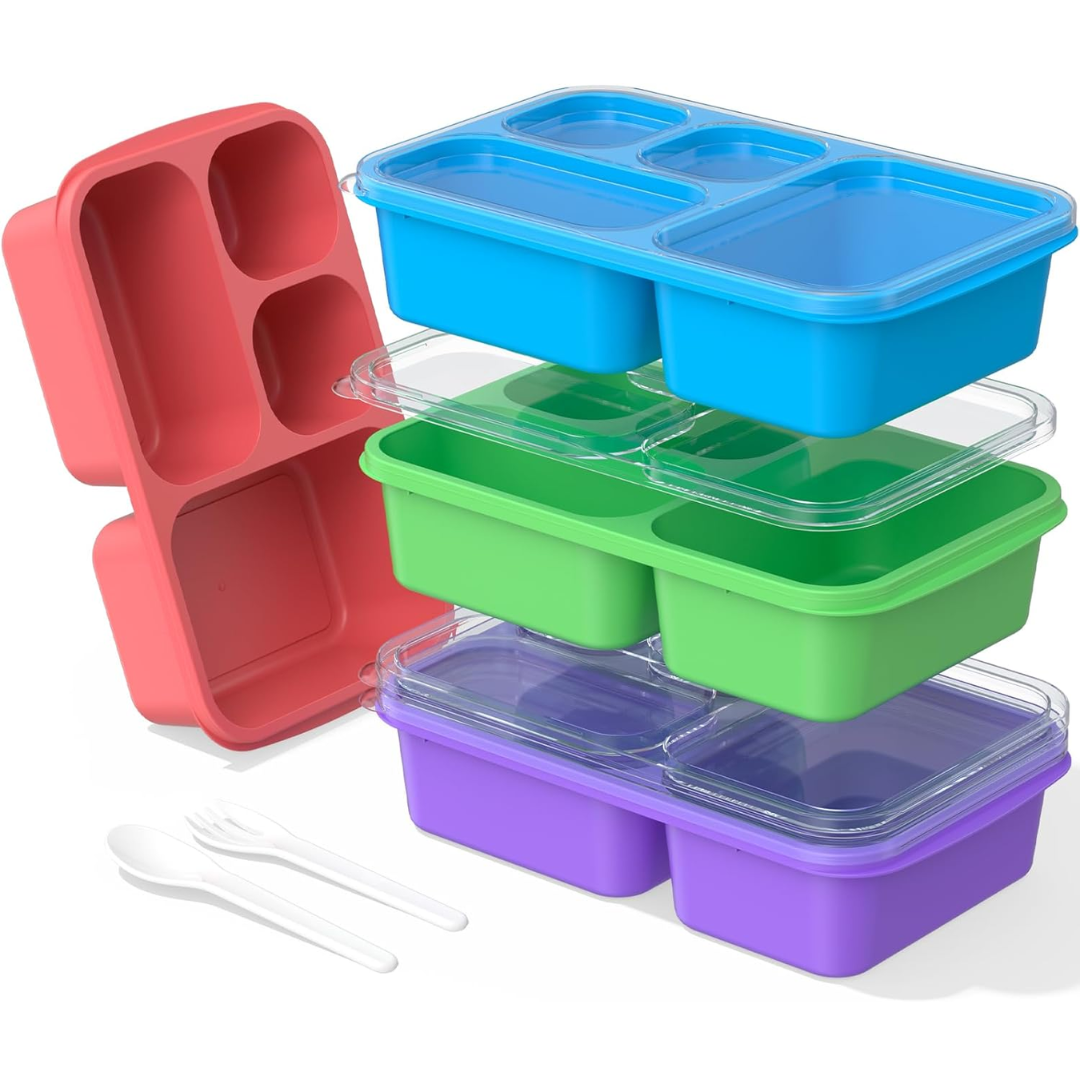 BentoBox - Set Contenants Repas Stylés 4 Pièces