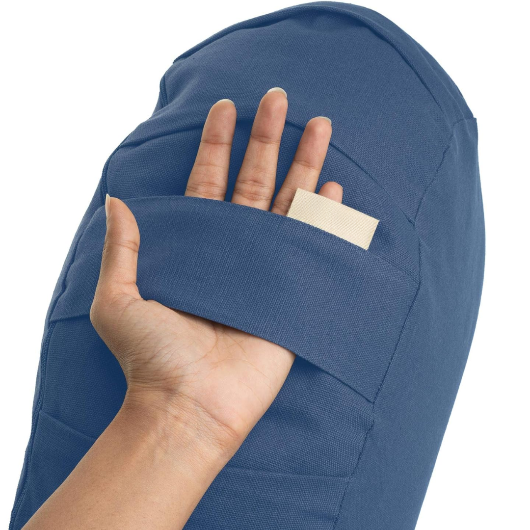 EcoCalm – Coussin Méditation Incurvé Coton Organique