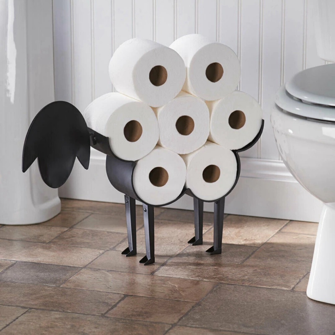 FunShape - Porte-papier toilette mural en forme d'animal