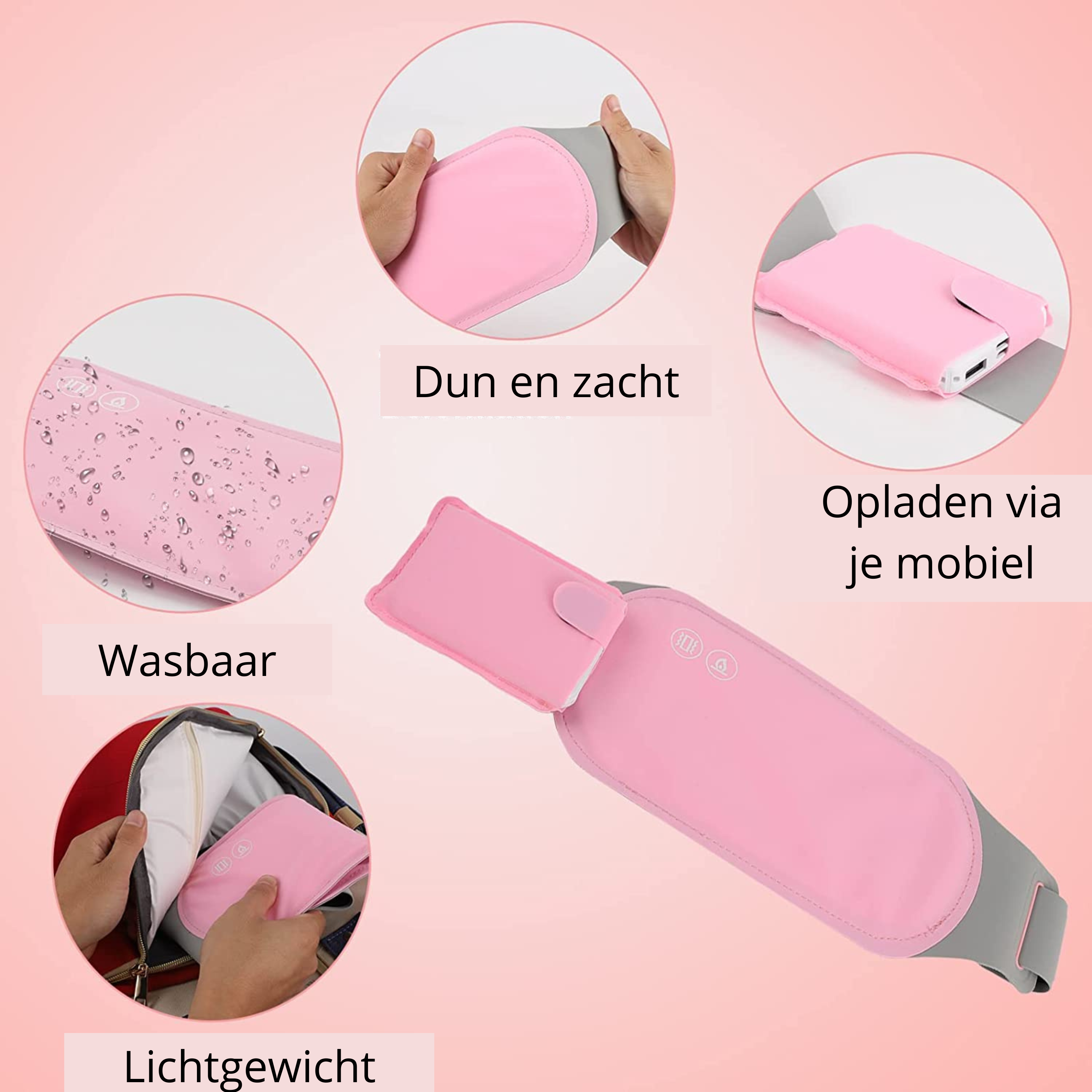 RelaxHeat - Ceinture Chauffante Anti-Douleurs