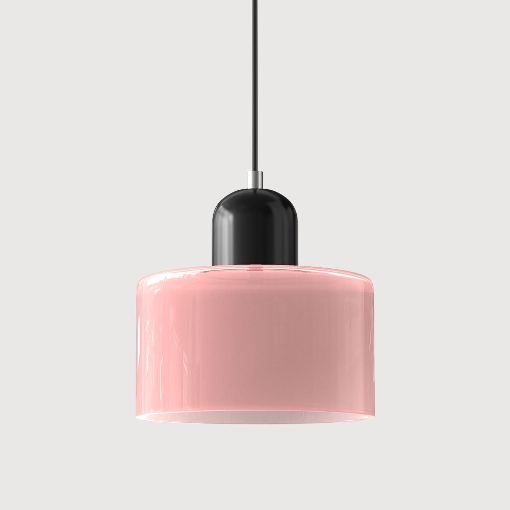 VerreBauhaus | Élégante Lampe Suspendue en Verre Design Bauhaus 15