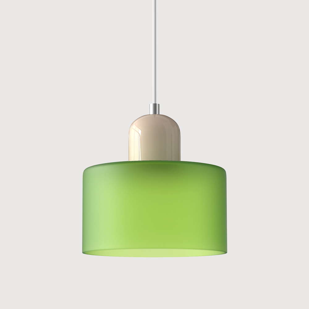 VerreBauhaus | Élégante Lampe Suspendue en Verre Design Bauhaus 17