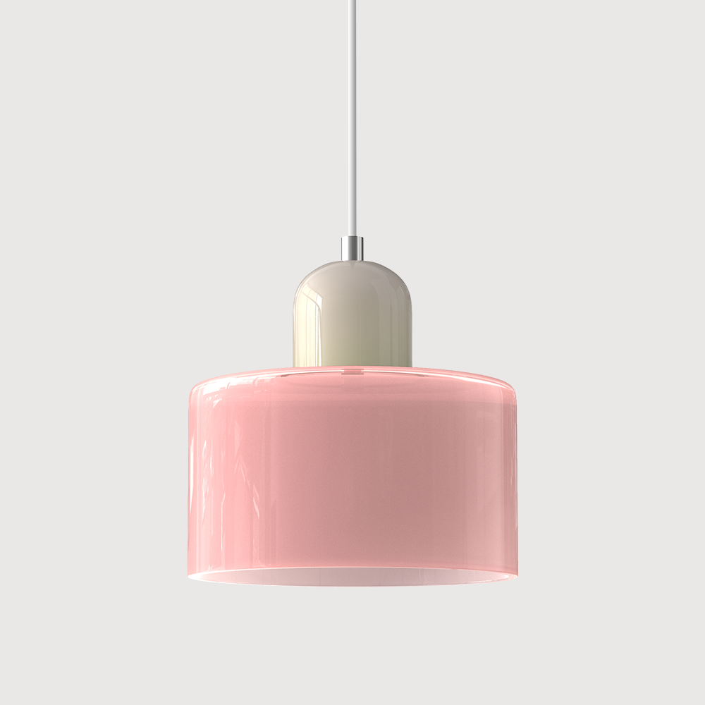 VerreBauhaus | Élégante Lampe Suspendue en Verre Design Bauhaus 23