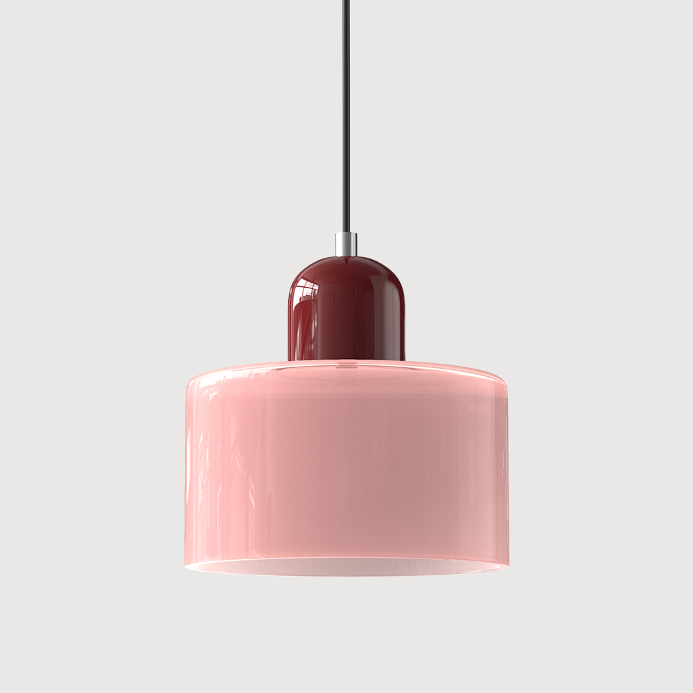 VerreBauhaus | Élégante Lampe Suspendue en Verre Design Bauhaus 29