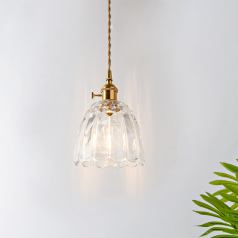 VerreLuxe | Élégante Suspension en Verre Design Industriel pour Restaurant 18