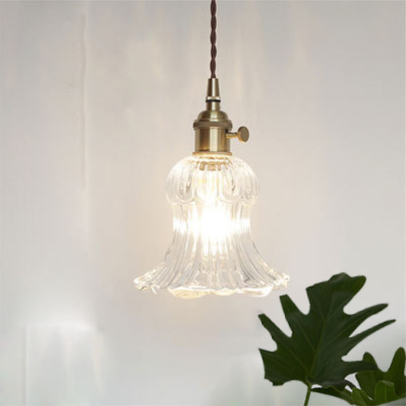 VerreLuxe | Élégante Suspension en Verre Design Industriel pour Restaurant 19