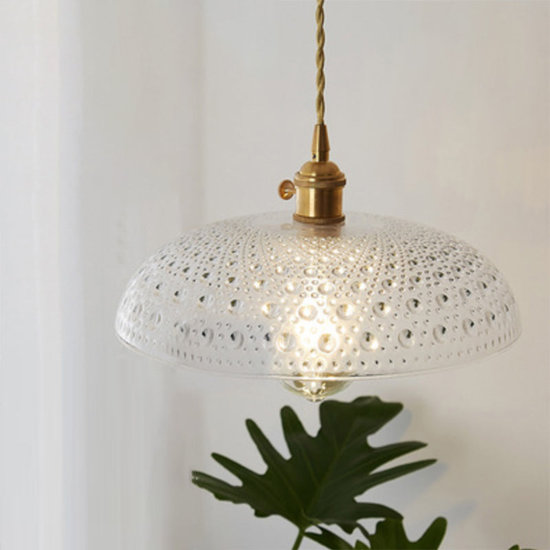 VerreLuxe | Élégante Suspension en Verre Design Industriel pour Restaurant 8