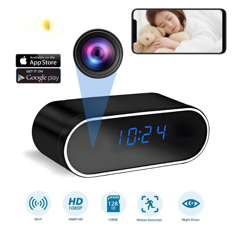 VisionDiscrète | Caméra de Surveillance Maison HD avec Détection de Mouvement | Sécurité Discrète pour Votre Intérieur 1