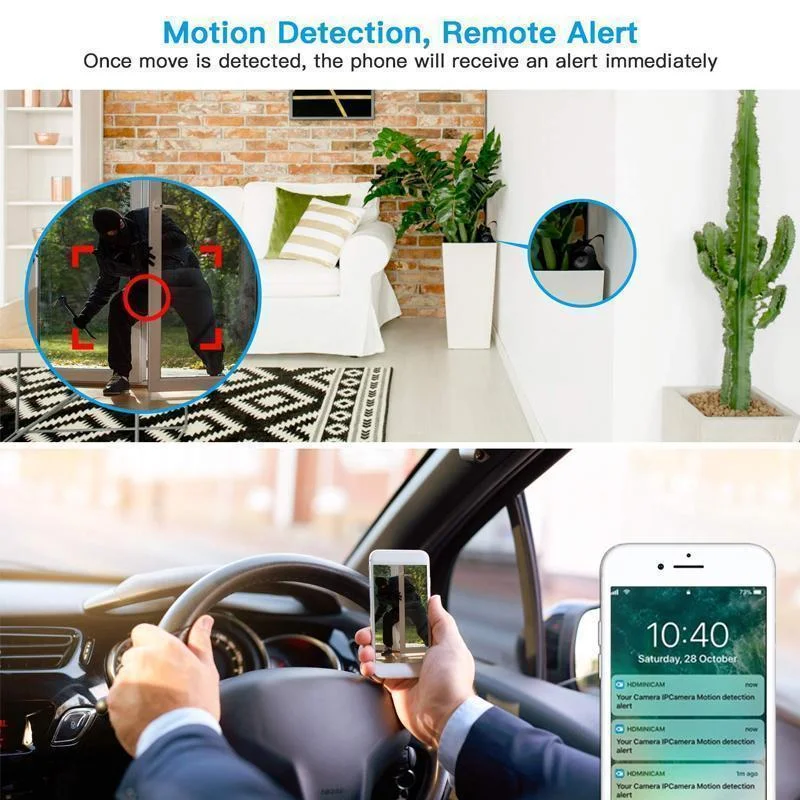 VisionGuard | Caméra Surveillance Sans Fil 1080p Ultra Compacte 2