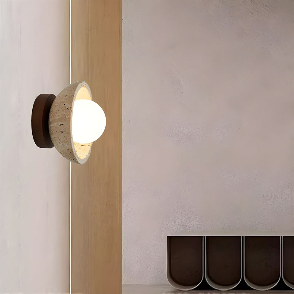 EdgeStone - Applique Murale Industrielle Beige Elegante