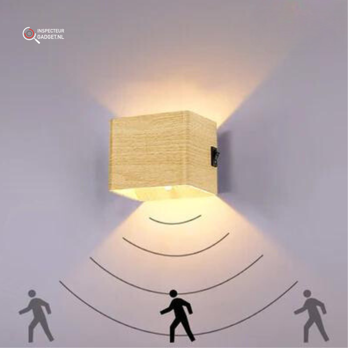 Lumina - Applique Murale Sans Fil Rechargeable Haut et Bas