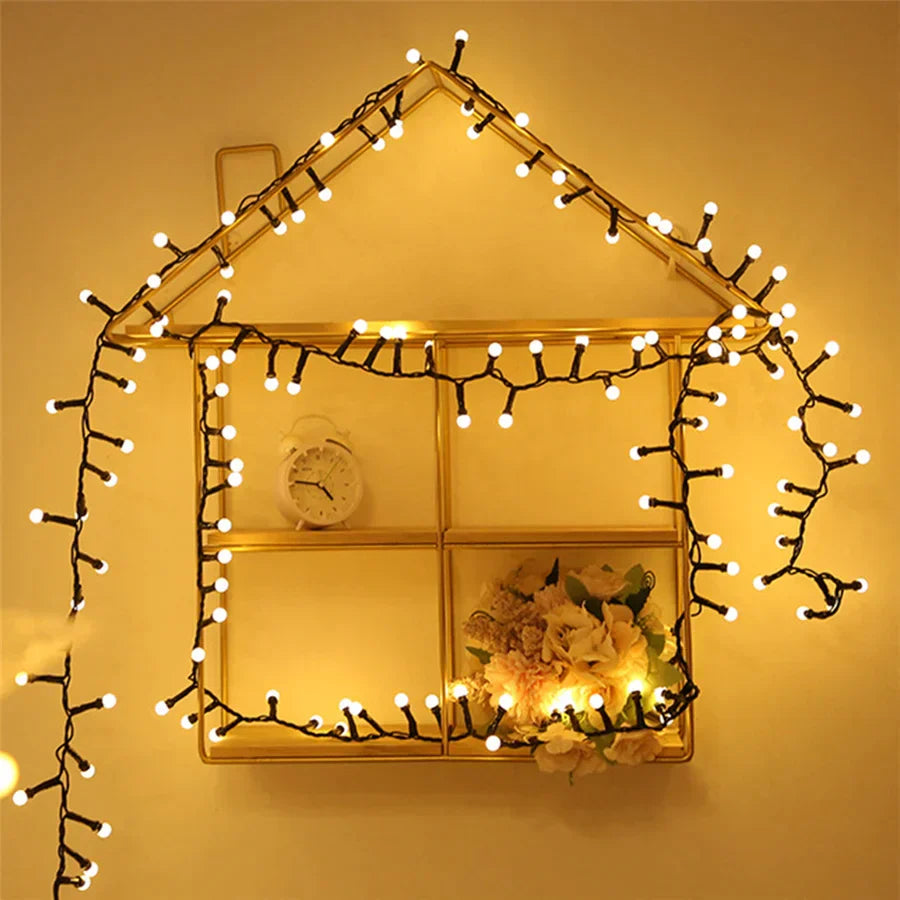 LumiereCeleste - Guirlande Lumineuse LED Étanche pour Extérieur