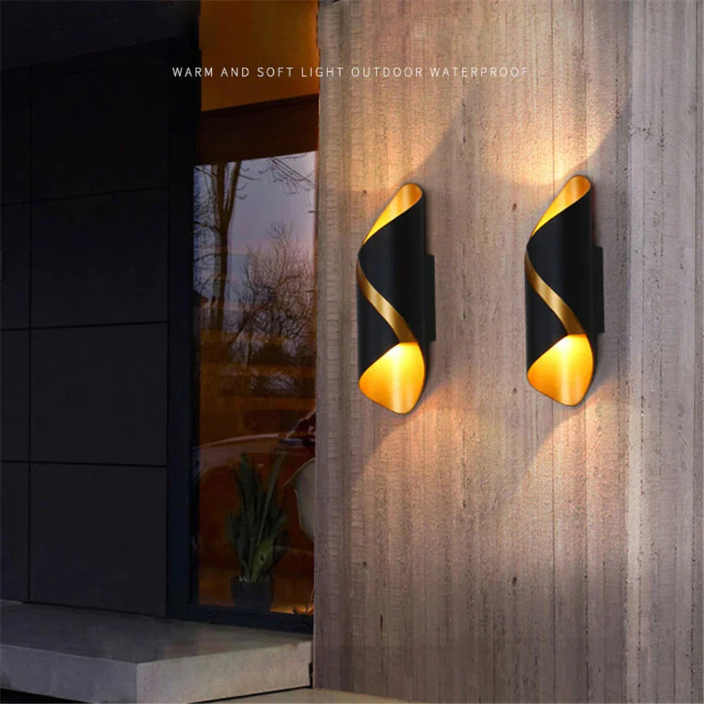 ClartéAquatique - Applique Murale LED Extérieure Étanche