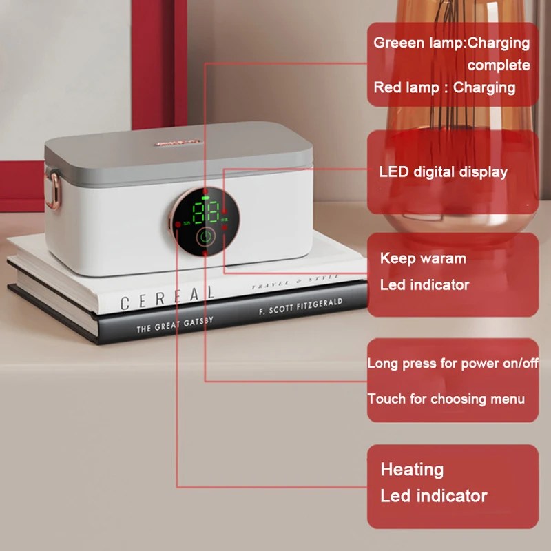HeatBox - Lunch Box Chauffante Sans Fil