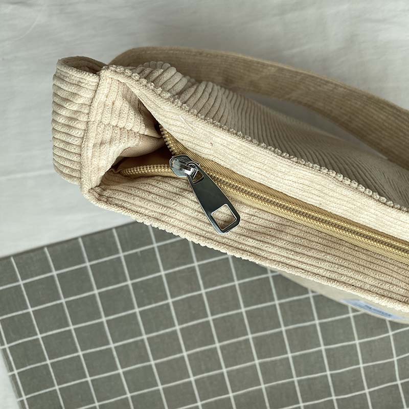 StyleLoom - Sac Bandoulière Velours Côtelé Luxe