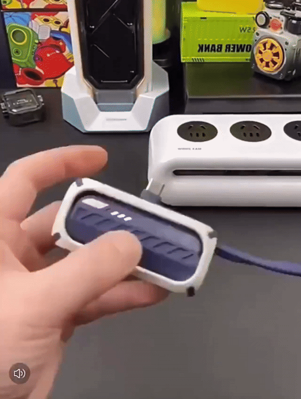 CompactCharge - Powerbank Portable Compacte 10 000 mAh