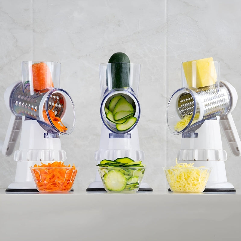 VeggieMaster Slicer – Mandoline Légumes 3 Lames