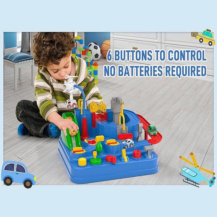 RescueTrack Adventure Set – Jouet Éducatif Bébé