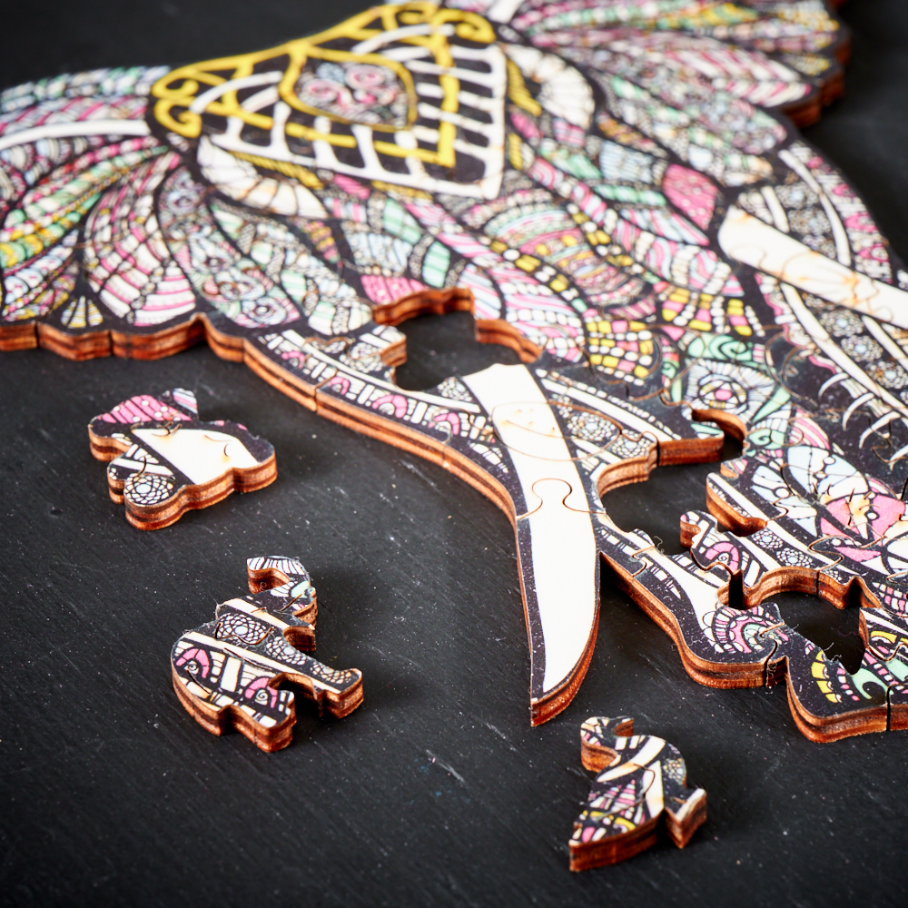 CreativeWood Puzzles – Animaux Uniques en Bois