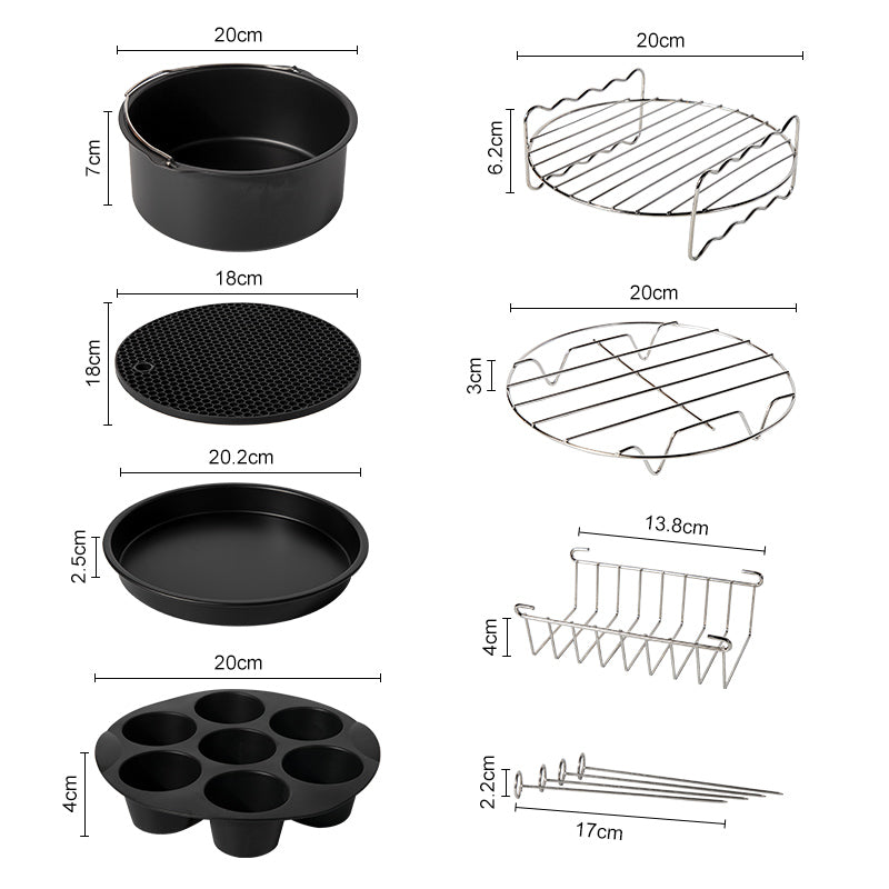 CookMaster Set - Accessoires Complets pour Airfryer