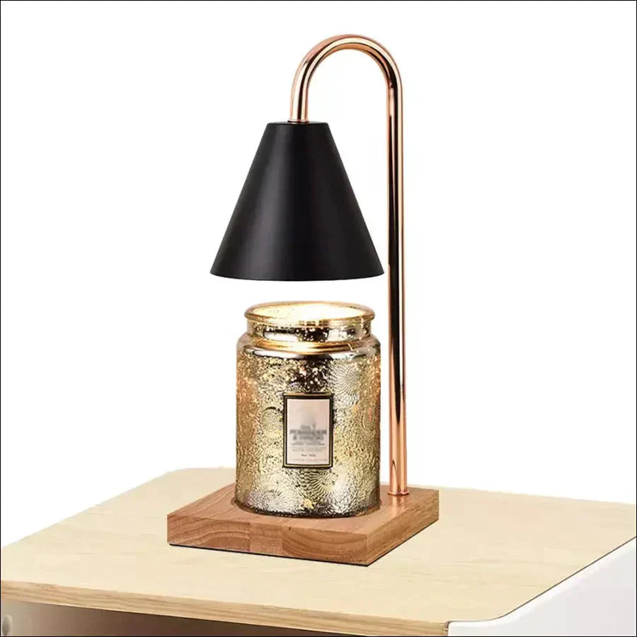SophiaGlow - Chauffe-Bougie Stylé Éclairage Ambiance