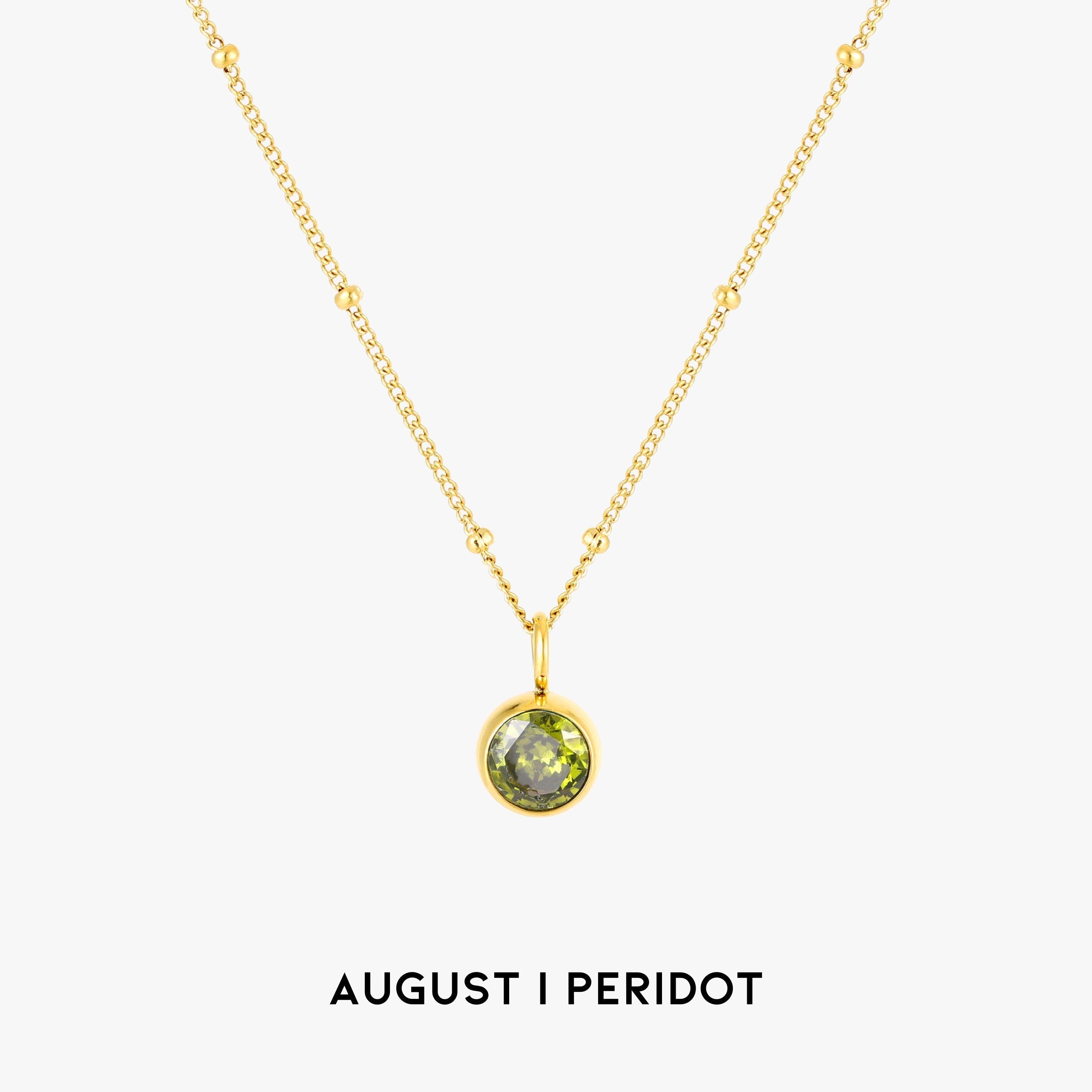 Collier Pierre de Naissance Aurora - 12 Mois