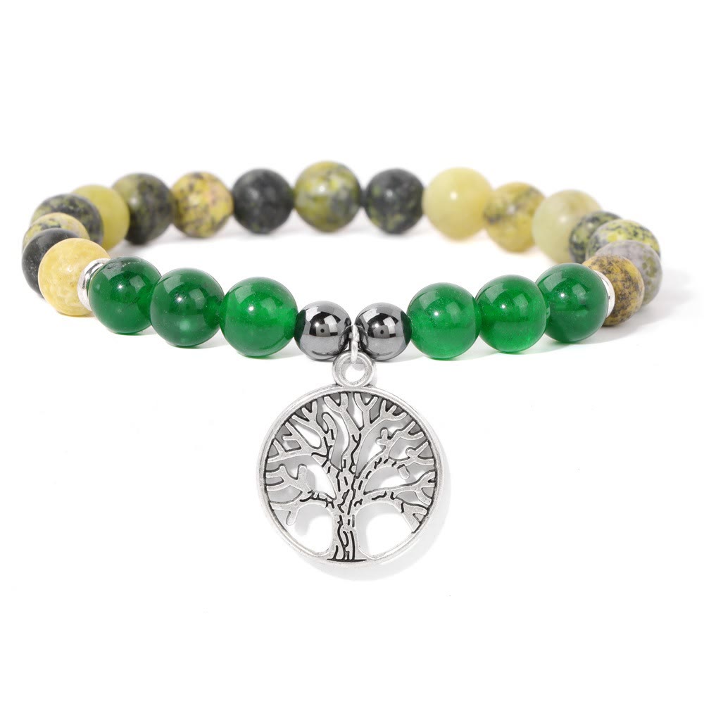 Mila - Bracelet cristal naturel arbre de vie