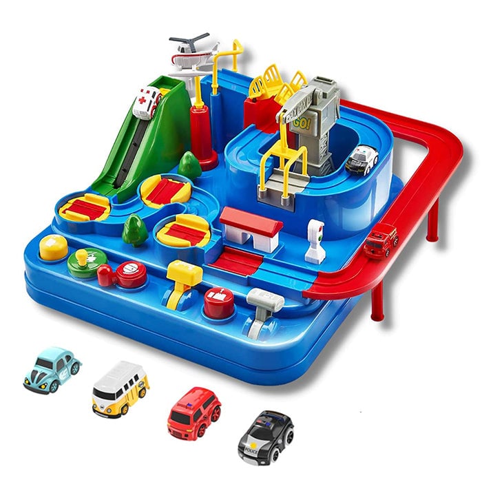 RescueTrack Adventure Set – Jouet Éducatif Bébé