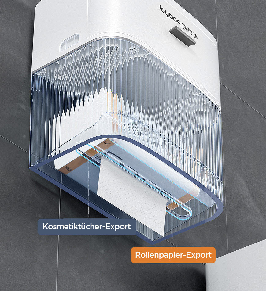 SmartStore - Porte-rouleau de papier toilette avec rangement