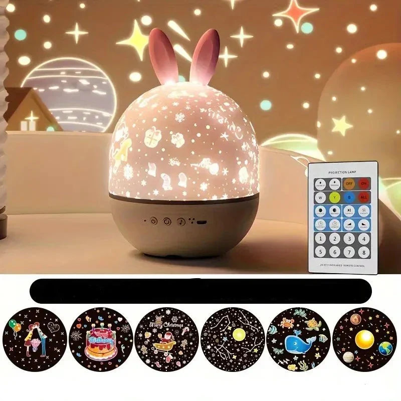 StarMagic Projector – Veilleuse Ciel Étoilé Enfant