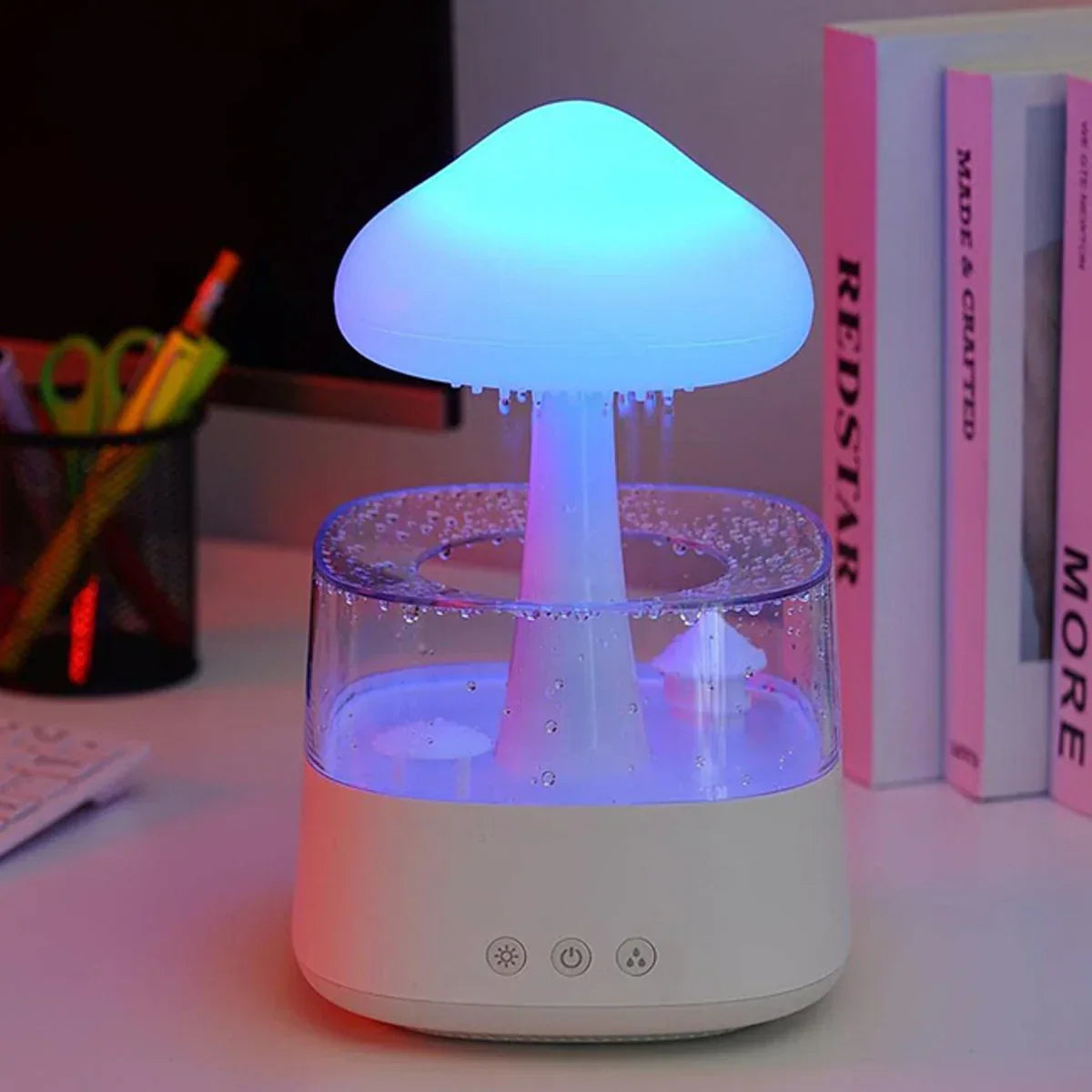 CalmCloud - Humidificateur Champignon Moderne