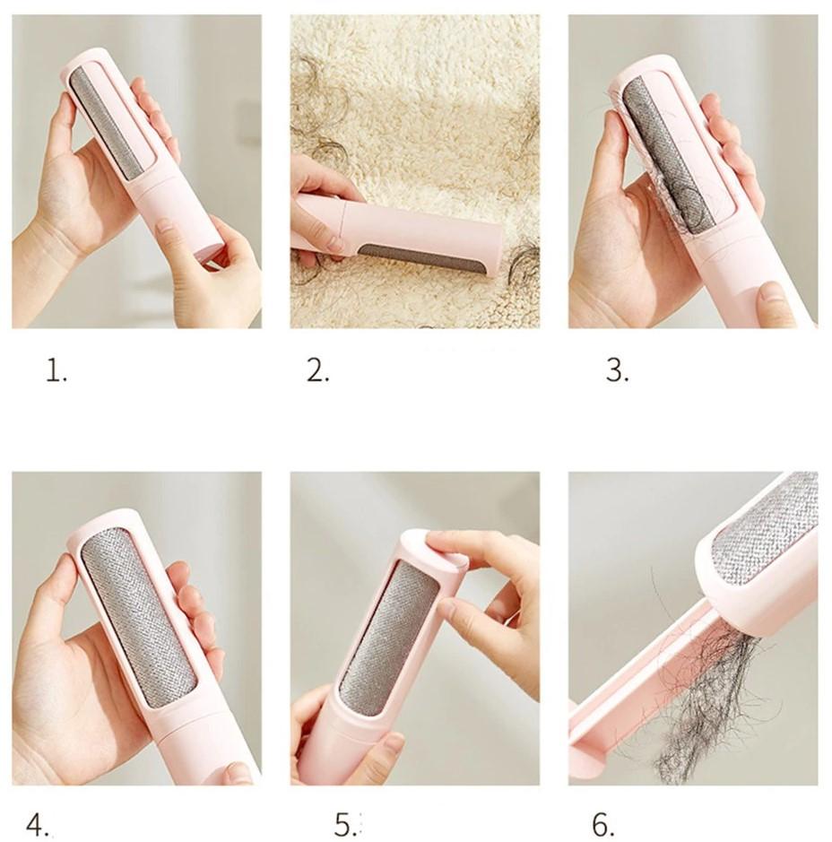 PetClear - Mini Rouleau Poils Animaux Portable